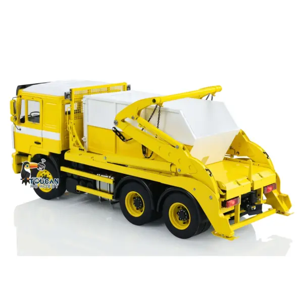 1/14 6X4 RC Hydraulic Skip Loader Truck VL18U F2000 Metal Swing Arm Loaded Dump Cars Model 2-Speed Gearbox Hydraulic System 4CH