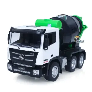 HUINA 1/18 2.4Ghz 9 Channels RC Concrete Car Mixer Truck Ready To Run 1557 Model Tractor Toy Light 500MAH Battery Boys Girls Gifts