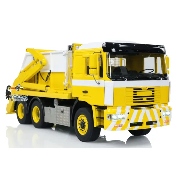 1/14 6X4 RC Hydraulic Skip Loader Truck VL18U F2000 Metal Swing Arm Loaded Dump Cars Model 2-Speed Gearbox Hydraulic System 4CH