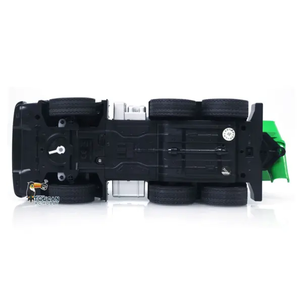 HUINA 1/18 2.4Ghz 9 Channels RC Concrete Car Mixer Truck Ready To Run 1557 Model Tractor Toy Light 500MAH Battery Boys Girls Gifts