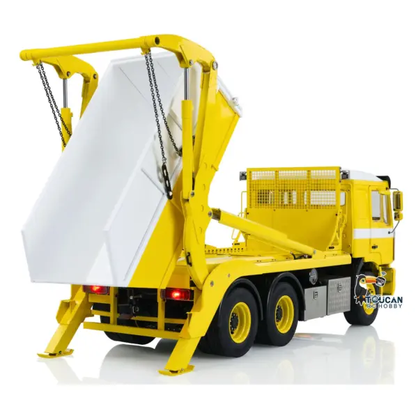 1/14 6X4 RC Hydraulic Skip Loader Truck VL18U F2000 Metal Swing Arm Loaded Dump Cars Model 2-Speed Gearbox Hydraulic System 4CH