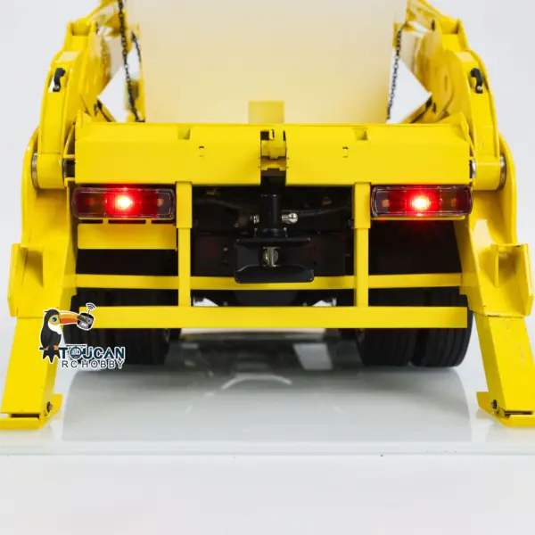 1/14 6X4 RC Hydraulic Skip Loader Truck VL18U F2000 Metal Swing Arm Loaded Dump Cars Model 2-Speed Gearbox Hydraulic System 4CH