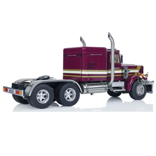 6x6 1/14 56301 RC Tractor Truck RTR Metal Chassis Remote Control Car Hobby Model Eletric Construction Vehicle Sound Light