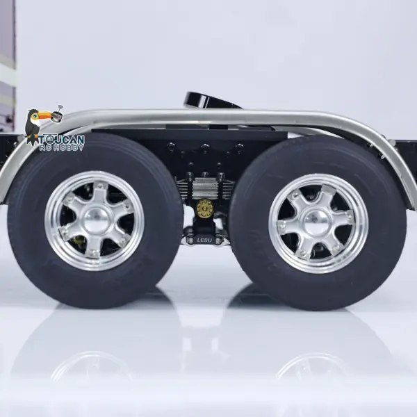 6x6 1/14 56301 RC Tractor Truck RTR Metal Chassis Remote Control Car Hobby Model Eletric Construction Vehicle Sound Light