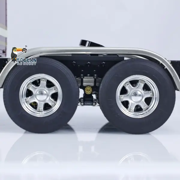 6x6 1/14 56301 RC Tractor Truck RTR Metal Chassis Remote Control Car Hobby Model Eletric Construction Vehicle Sound Light