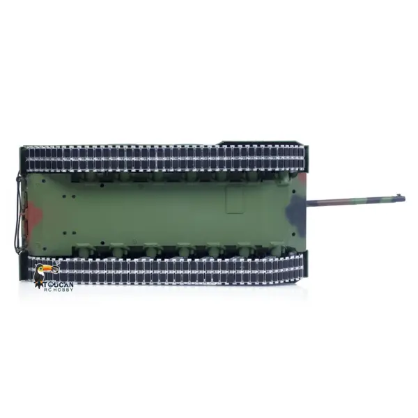 1/16 Remote Control Tank Model 3889 Leopard 2 A6 7.0 Mainboard Full Metal Chassis Gearbox IR Barrel Recoil Elevation 550 Motor