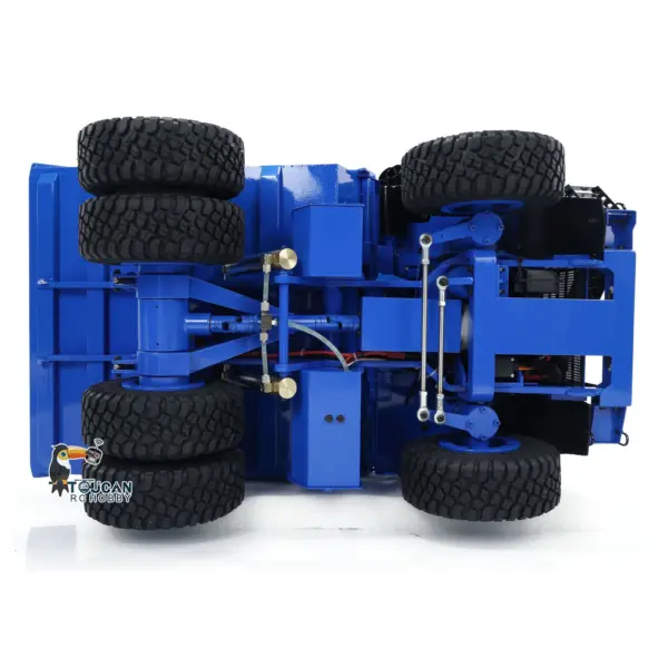 RTR 1/20 RC Hydraulic Mining Dumper Model 793D Flysky I6X Radio Remote Control Mine Truck Light System Alarm Sound Battery