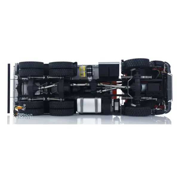 1/14 2.4G Remote Control Electric Lifting Dumper 5702 Model 6*6 Tipper Vehicle 2Speed Sound Light Motor RTR Car