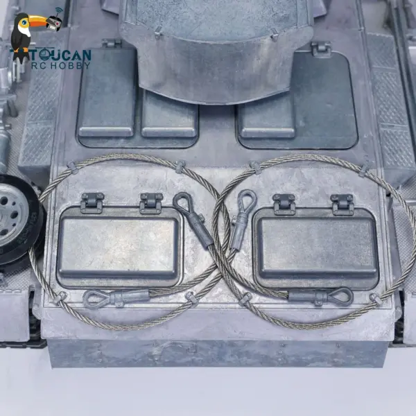 Mato 100% Metal 1/16 German Panzer III BB Shooting RTR Radio Control Tank Ready-To-Run 1223 2.4G Main Board Charger Receiver 360Degrees
