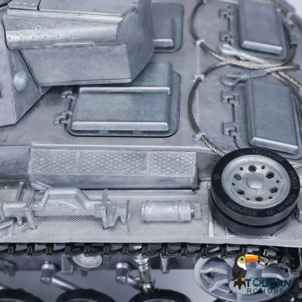 Mato 100% Metal 1/16 German Panzer III BB Shooting RTR Radio Control Tank Ready-To-Run 1223 2.4G Main Board Charger Receiver 360Degrees