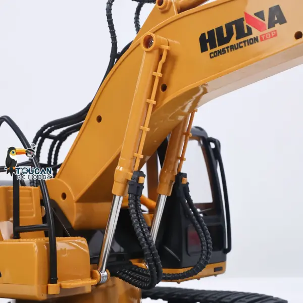 HUINA 1/14 RC Electric Excavator 1535 Remote Control Digger 15CH 2.4G Radio Finished Toy Model Battery Sound Light Effects