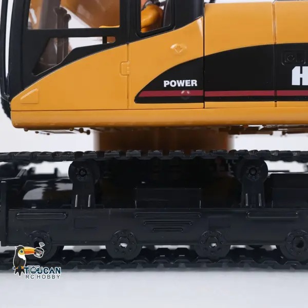 HUINA 1/14 RC Electric Excavator 1535 Remote Control Digger 15CH 2.4G Radio Finished Toy Model Battery Sound Light Effects
