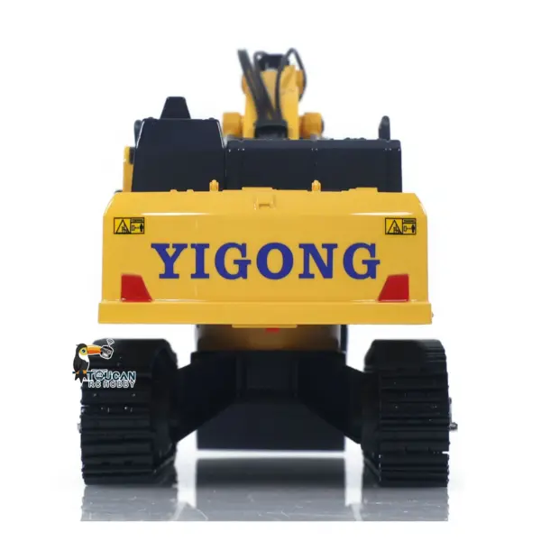 1/50 Mini Plastic RC Excavator Toy PC520 RTR Electric Lifting Wheel Digger N20S Motor Metal Track Bucket Lights Sound Radio Control Battery