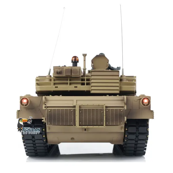 2.4Ghz Henglong 1/16 Scale 7.0 Plastic Ver M1A2 Abrams RTR RC Tank 3918 Model