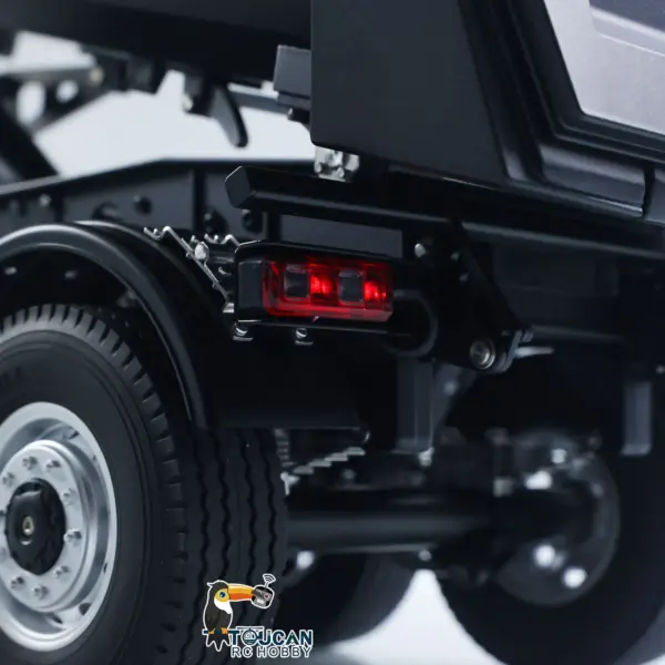 Kabolite 1/14 Metal Remote Control 3Axles Electric Lifting Semi Trailer Dumper for RC Tractor Truck 770S 100 Battery Charger