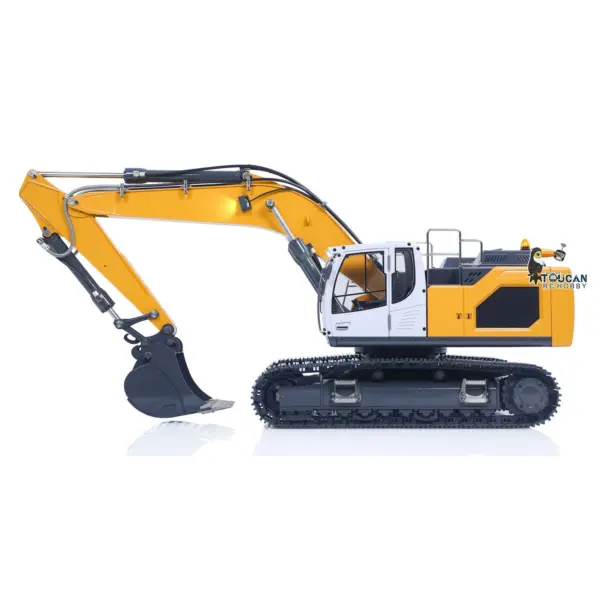 1/14 Hydraulic RC Excavator 945 Metal Remote Control Digger Sound Light System