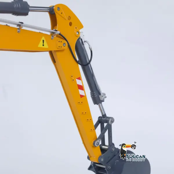 1/14 Metal RC Hydraulic Wheeled Excavator LR914 4*4 8ways Valve RTR Digger Toy Axle Lock Flysky PL18EV Lite Light Sound Mudguard Manual Quick Release Tail hook