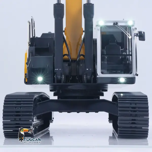 1/14 Hydraulic RC Excavator 945 Metal Remote Control Digger Sound Light System