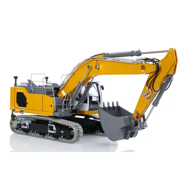Metal LESU Aoue-LR945 1/14 Hydraulic RC Excavator Simulation Construction Vehicles Remote Control Digger Model Car 7CH