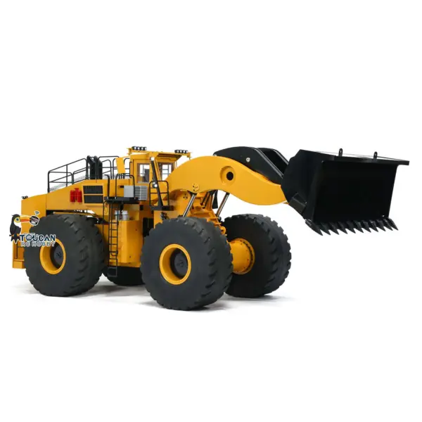 150KG 1/14 L2350 TOUCAN RC Hydraulic Loader Heavy Duty Remote Control Construction Vehicles Sound Light System Smoke Unit