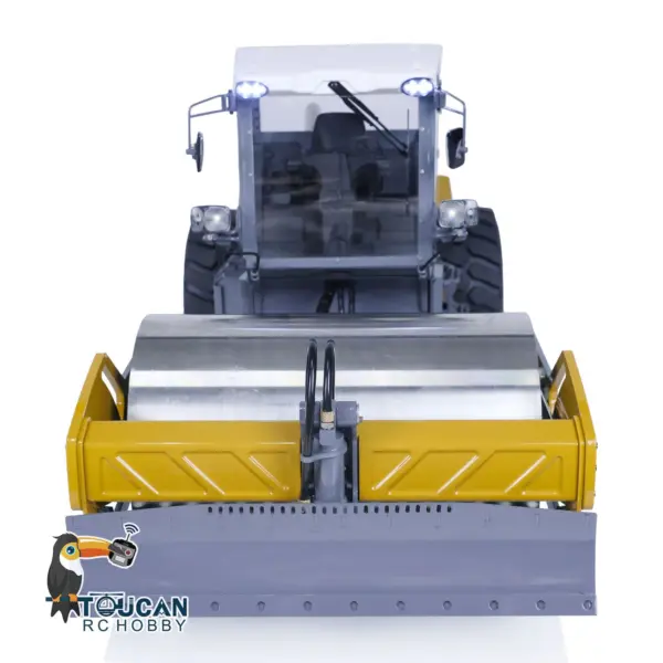 LESU 1/14 RC PNP Painted and Assembled Hydraulic Road Roller Metal Aoue-H13ixc Motor ESC Light Sound PL18EVLite Controller