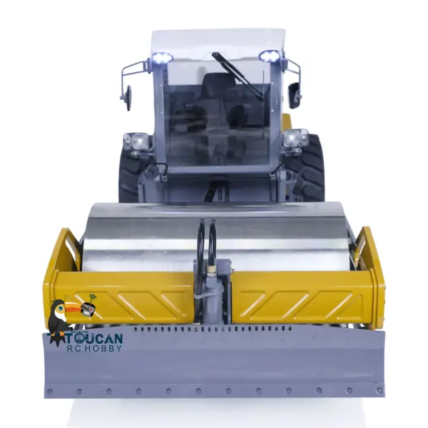 LESU 1/14 RC PNP Painted and Assembled Hydraulic Road Roller Model Motor Aoue-H13ixc Motor ESC Light Sound I6S Controller