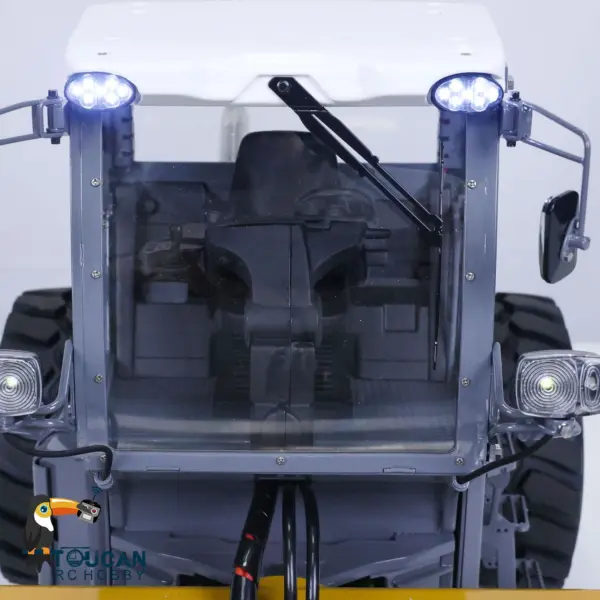 LESU 1/14 RC PNP Painted and Assembled Hydraulic Road Roller Model Motor Aoue-H13ixc Motor ESC Light Sound I6S Controller