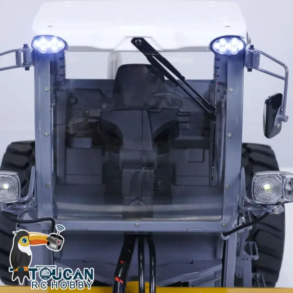 LESU 1/14 Aoue-H13ixc RC PNP Original Painted and Assembled Hydraulic Road Roller Metal Engineering Vehicle Model Motor