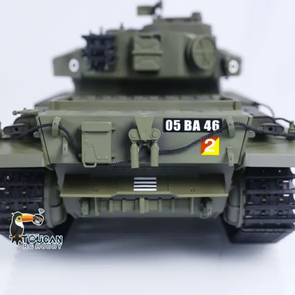 Tongde 1/16 RC Infrared Battle Tank Centurion MK5 Electric Remote Controlled Panzer Model Combat System Smoke BB Unit