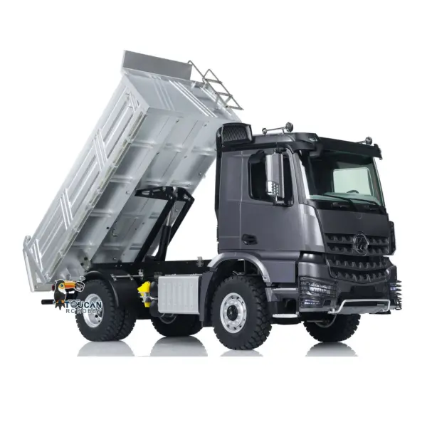 Kabolite 4x4 1/14 RC Dumper Truck 5701 RTR Remote Control Tipper Car 2-speed Electric Vehicle Model Battery