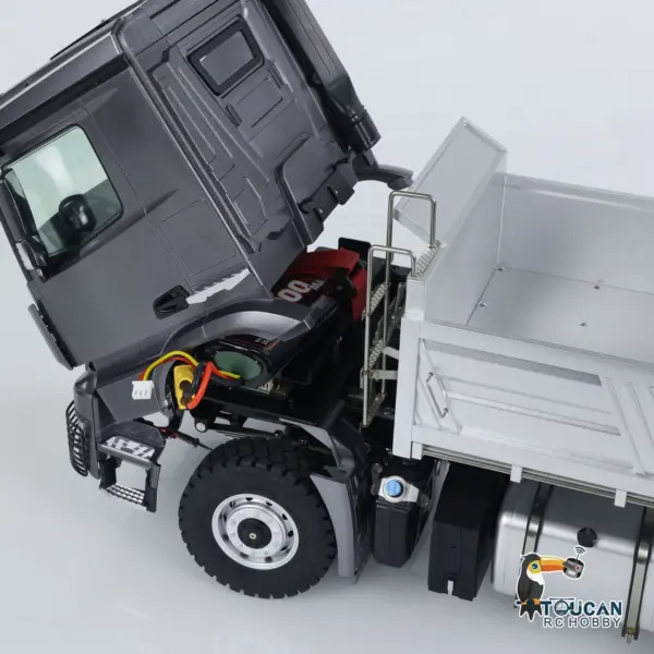 Kabolite 4x4 1/14 RC Dumper Truck 5701 RTR Remote Control Tipper Car 2-speed Electric Vehicle Model Battery