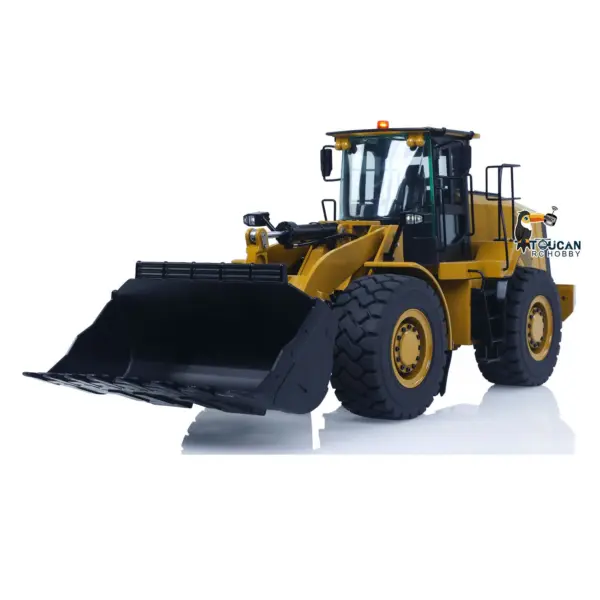 K966 KABOLITE 2.4Ghz 1/16 Hydraulic RC Loader 966 Car 7500mAh Battery 8 Channels Radio Control Good Hydraulic Valve Pump Wheel