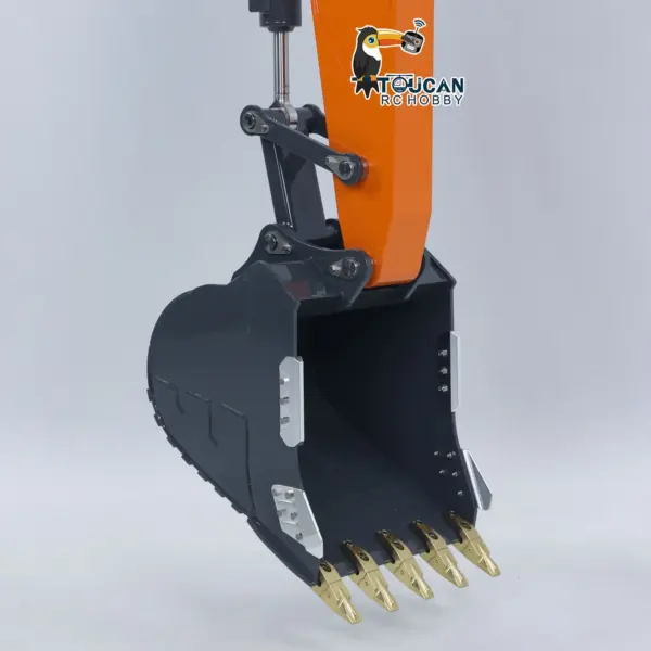LESU 90% Metal 1/14 RC Hydraulic Digger Aoue DX350LC Remote Control Excavator Finished Model 3CH Valve Relief Valve 4MPA Pump