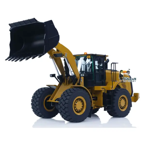 K966 KABOLITE 2.4Ghz 1/16 Hydraulic RC Loader 966 Car 7500mAh Battery 8 Channels Radio Control Good Hydraulic Valve Pump Wheel