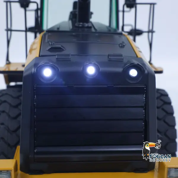 K966 KABOLITE 2.4Ghz 1/16 Hydraulic RC Loader 966 Car 7500mAh Battery 8 Channels Radio Control Good Hydraulic Valve Pump Wheel