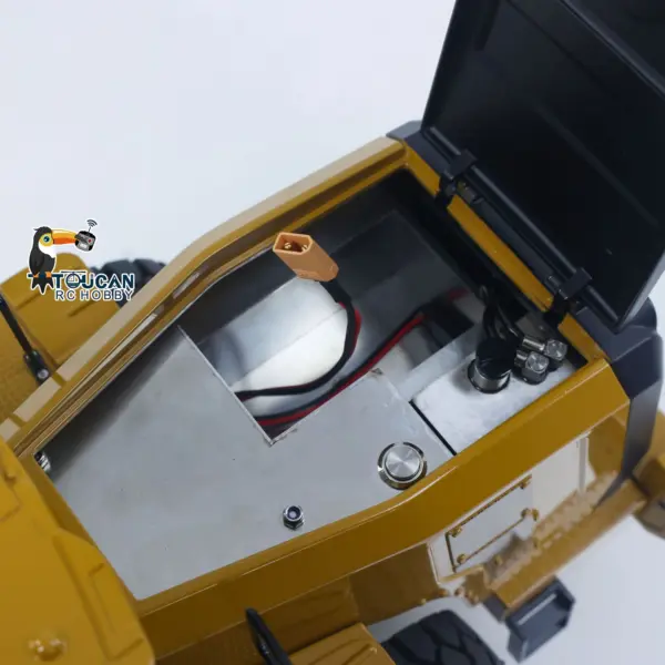 K966 KABOLITE 2.4Ghz 1/16 Hydraulic RC Loader 966 Car 7500mAh Battery 8 Channels Radio Control Good Hydraulic Valve Pump Wheel