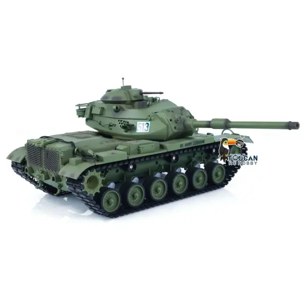 TD Model 1/16 RC Tank M60A3 USA Remote Control Battle Panzer Hobby Model Simulation Military Vehicle Barrel Recoil BB Unit Sound Smoke