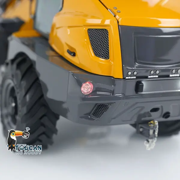 LESU 1/14 AT1050 RC Hydraulic Equipment Fork Loader Radio Control Telescopic Arm Car Kits DIY Model Light Sound System