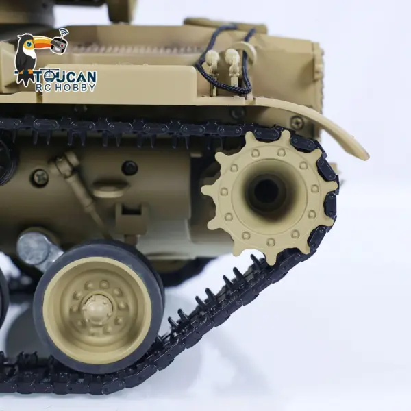 Tongde Model 1/16 RC Battle Tank M60A1 ERA USA Remote Control Panzer Armored Hobby Model Sound BB Unit Assembled