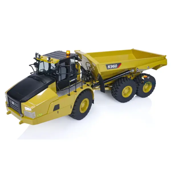 KABOLITE K960 1/20 Scale RC Hydraulic Articulated Truck 6x6 Remote Control Dumper Cars Model Motor Servo Battery Charger