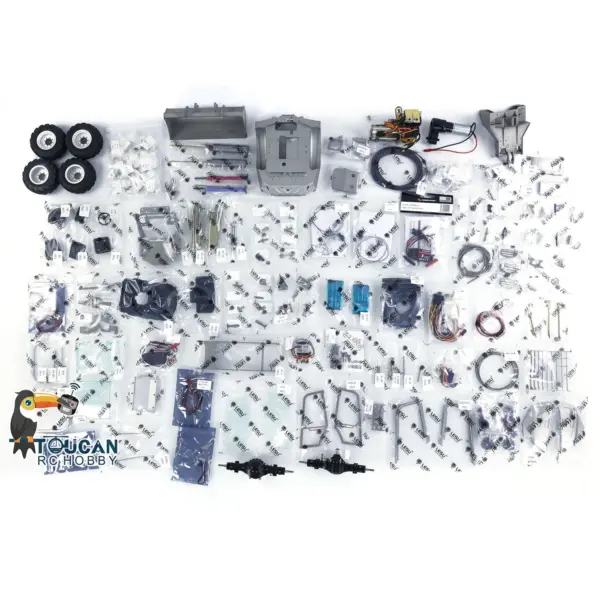 LESU Metal 1/14 RC Hydraulic Loader AOUE-MCL8 Aluminum Alloy Remote Control Car Hobby Model Construction Vehicle Toy Kits Sound Light System ESC Motor Servo