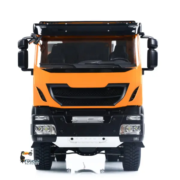 1/14 Hydraulic RC Dump Trucksx 2-speed Gearbox Remote Control Tipper Cars DIY Toy Hobby Model Gift Assembled Painted