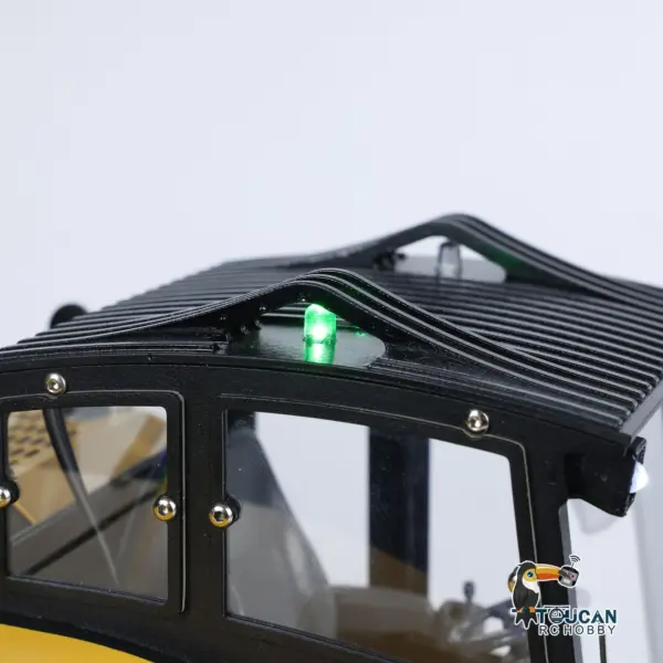 WKLC Metal 1/14 RC Hydraulic Crawler Dump Truck T14R Radio Controlled Tracked Tipper RTR Construction Vehicle ST8 Light Sound Battery