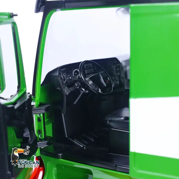 8x8 1/14 TOUCAN RC Tractor Truck Metal Chassis Painted Remote Control Lorry Car Models for Trailer Model Excavator