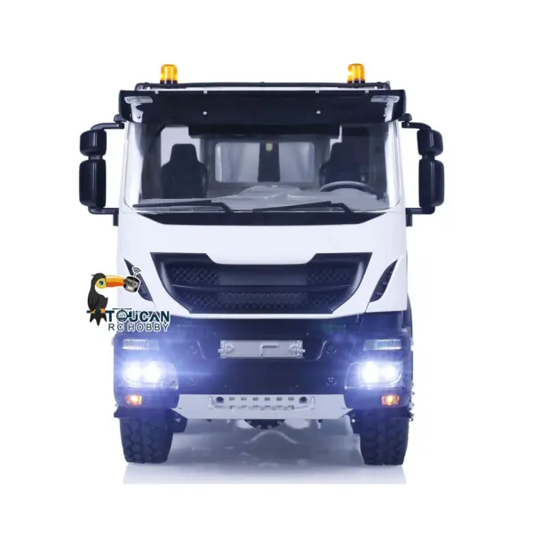 LESU Metal 8x8 Hydraulic RC Dumper Truck 1/14 Ready To Run Remote Control Emulated Car Hobby Models Assembled Painted