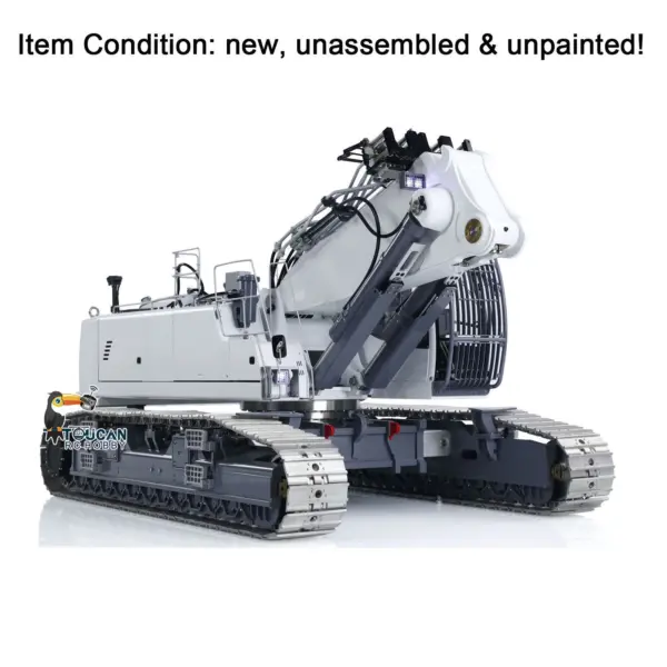 LESU Metal 1/14 RC Full Hydraulic Excavator LR960 KIT DIY Demolition Arm Model Light Unassembled Unpainted Emulated Hobby Car