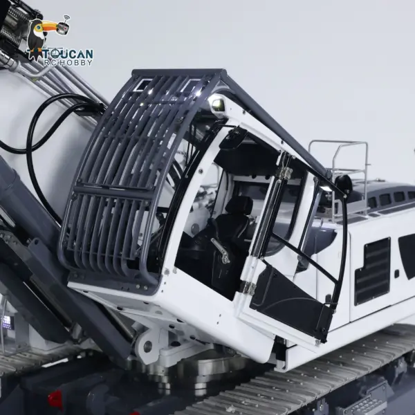 LESU 1/14 RC Full Hydraulic Excavator LR960 RTR Digger Frsky XE Radio Battery Without Sound System