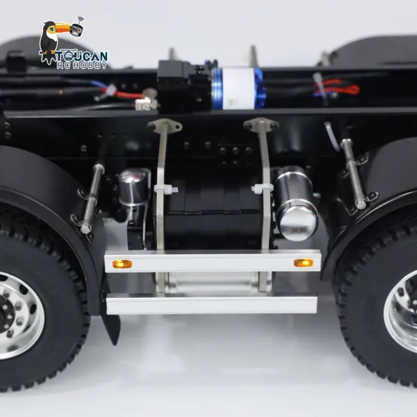 1/14 8x8 Metal Hydraulic RC Dump Truck Remote Control Tipper Car Sound Lights Assembled Painted Model ESC Motor Servo