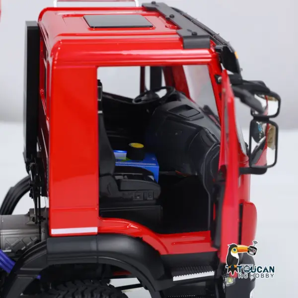 1/14 8x8 Metal Hydraulic RC Dump Truck Remote Control Tipper Car Sound Lights Assembled Painted Model ESC Motor Servo