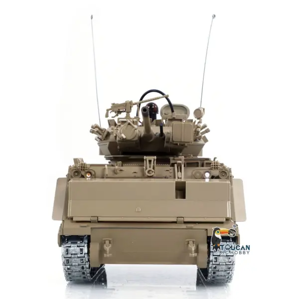 1/16 Tongde Remote Control Tank M2412-A M113A1 MRV Infrared Barrel Recoil Fire Flashing 320 Turret Rotation Metal Drive Gearbox
